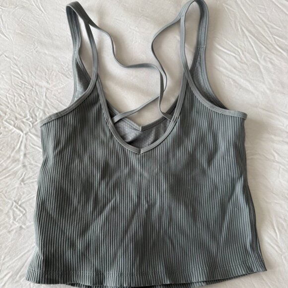 Vuori Rib Crop Tank - Picture 2 of 3